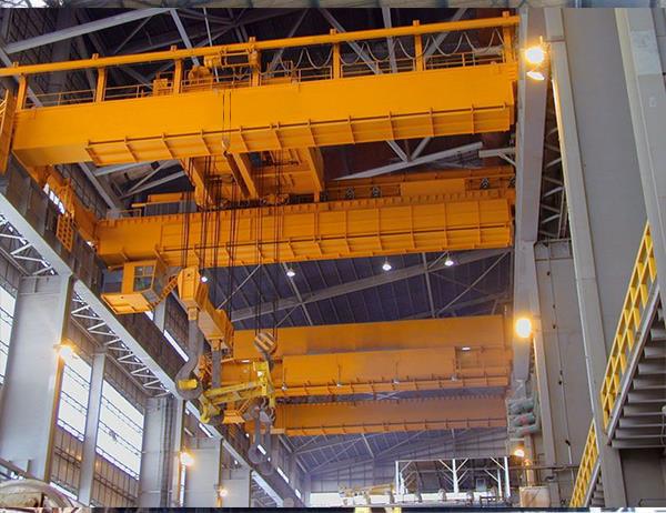 Doppelter Balken Casting Kran Gießerei Laddle für Eisen-und Stahlindustrie