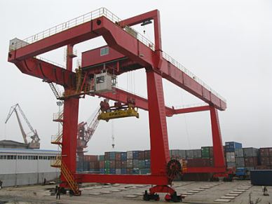 50 Tonnen MobilePortal Double Girder Container Gantry Kran Preis