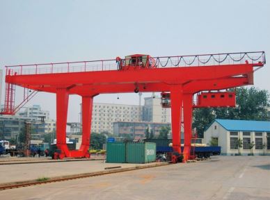 U-Art neuer beweglicher 80 Tonnen-Schienen-angebrachter Portalkran